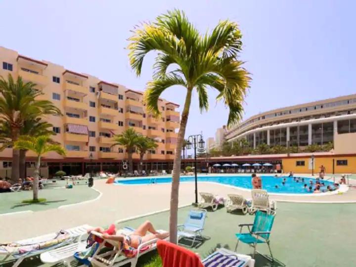 Bonito Con Piscina En Frente Del Mar * Los Cristianos (Tenerife)