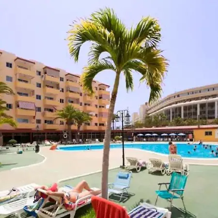 Luminoso y bonito apartamento con piscina en frente del mar Los Cristianos  Exterior foto