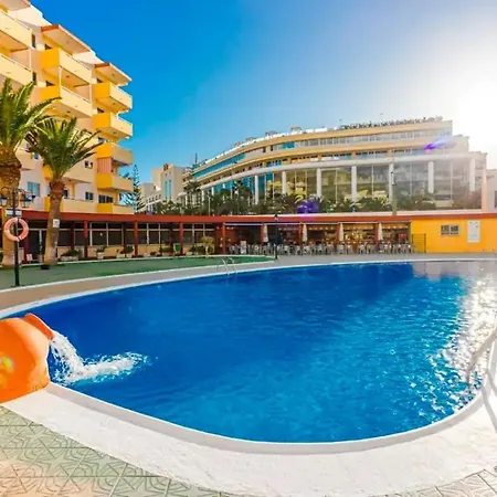 Luminoso y bonito apartamento con piscina en frente del mar Los Cristianos  Exterior foto